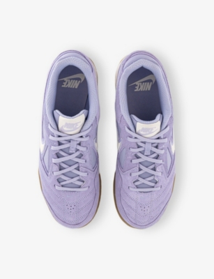 NIKE: Gato Suede Low-Top Trainers