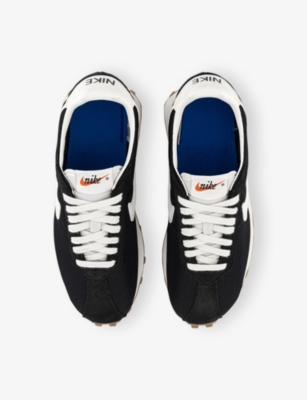 LD 1000 Suede and Mesh Low-Top Trainers