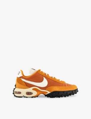 NIKE: Air Max Waffle Mesh and Suede Low-Top Trainers