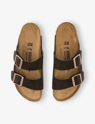 BIRKENSTOCK: Arizona Two-Strap Leather Sandals