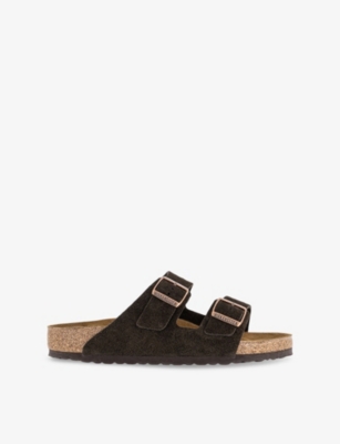 BIRKENSTOCK: Arizona Two-Strap Leather Sandals