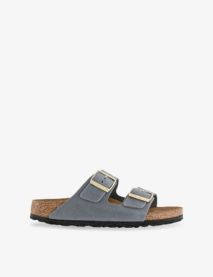 BIRKENSTOCK: Arizona Two-Strap Leather Sandals