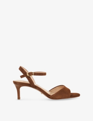 DUNE: Maddies Suede Heeled Sandals