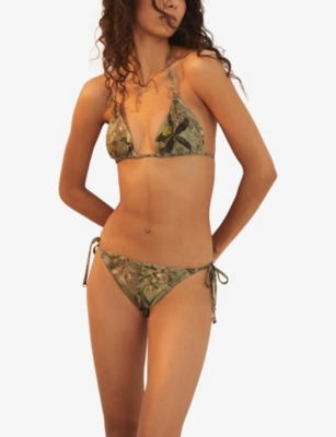 REISS: NYBG Thia Tie-Side Bikini Bottoms