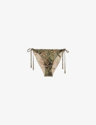 REISS: NYBG Thia Tie-Side Bikini Bottoms