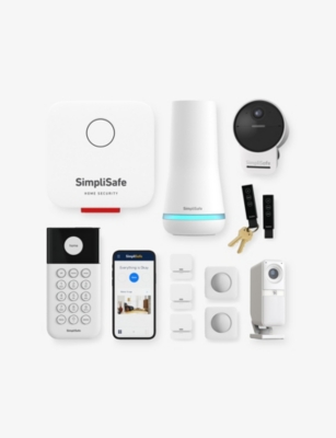 SMARTECH - SimplISafe Home Security Alarm - 11 Piece Outdoor System ...