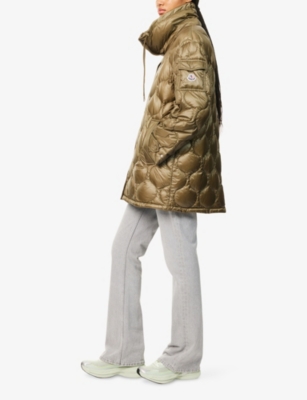 MONCLER: Lombi Hooded Shell-Down Jacket