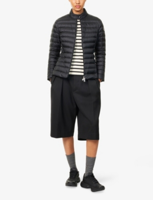 MONCLER: Igelle Flared Shell-Down Jacket