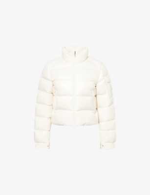 MONCLER: Petra Crop Shell-Down Jacket