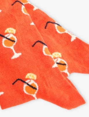 HAPPY SOCKS: Spritz Cotton-Blend Socks