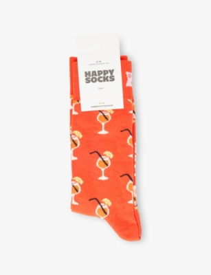 HAPPY SOCKS: Spritz Cotton-Blend Socks