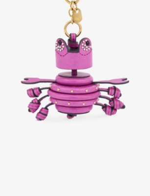 ANYA HINDMARCH: Crab Leather Charm
