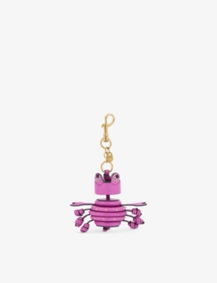 ANYA HINDMARCH: Crab Leather Charm