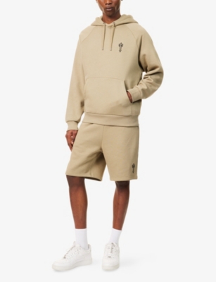 TRAPSTAR: Foundation Embroidered-Logo Cotton-Blend Hoody