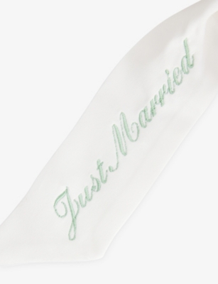 GIGI & OLIVE: Classic Bridal Silk Bow