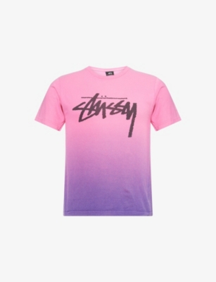 THRIFTY TOWEL: Stüssy Irie Spellout Graphic-Print Cotton-Jersey T-Shirt