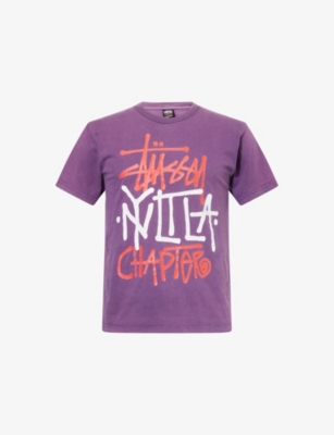 THRIFTY TOWEL: Pre-Loved Stüssy Nyltla Tribe Cotton-Jersey T-shirt