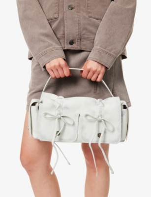 ACNE STUDIOS: Multipocket Leather Shoulder Bag
