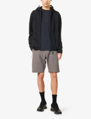 Arksen Labs Mens Guara Soft-shell Woven Shorts Thunderstorm
