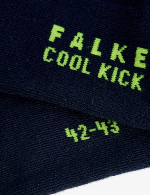 Falke Mens Cool Kick Woven Socks Marine