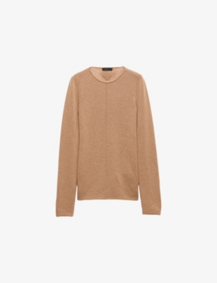 PRADA: Knitted Crewneck Cashmere Jumper