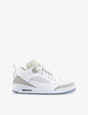 JORDAN: Spizike Low Leather Low-Top Trainers
