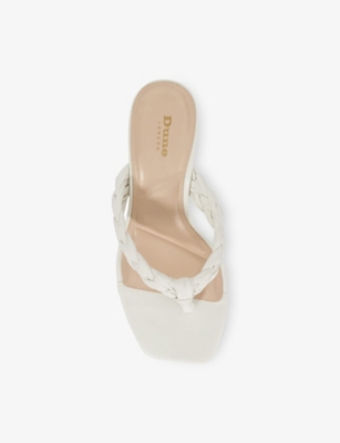 DUNE: More Leather Heeled Sandals
