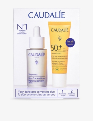 CAUDALIE: Vinoperfect Serum and Suncare Set