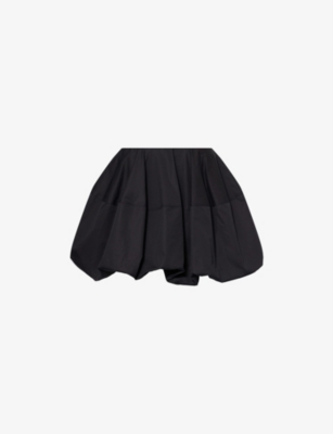 ALAIA: Basque Puffball Cotton Mini Skirt