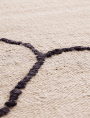 FERM LIVING: Gesso Jute Rug 200cm x 300cm