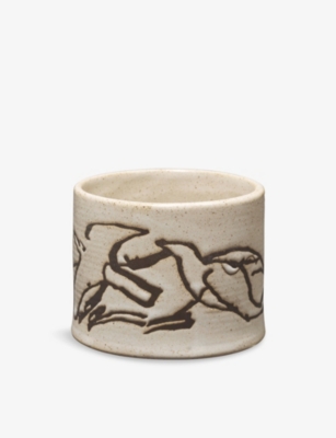 Ferm Living Cream Utzon - Can Lis Vuelo Stoneware Cup 6.5cm