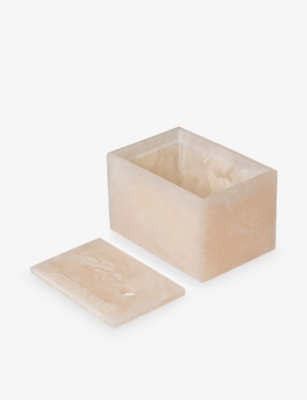 Ferm Living Pearl Mist Resin Box 15cm