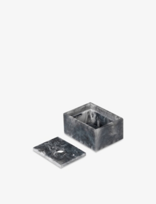 Ferm Living Charcoal Mist Resin Box