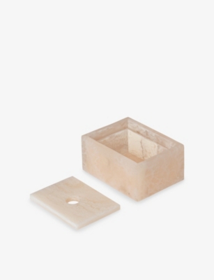 Ferm Living Pearl Mist Resin Box 10cm