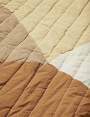 Ferm Living Multi Swift Bird Quilted Cotton Mat