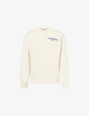 CARHARTT WIP: Helix Graphic-Print Knitted Sweater