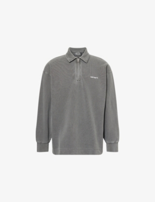 CARHARTT WIP: Embroidered-Logo Loose-Fit Cotton-Jersey Sweatshirt