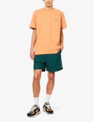 CARHARTT WIP: American Script Crewneck Cotton-Jersey T-Shirt
