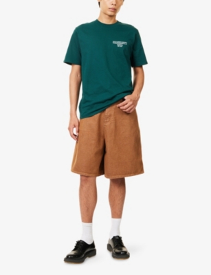CARHARTT WIP: Alumni Logo-Embroidered Cotton T-Shirt