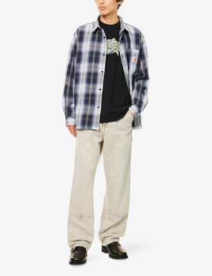 CARHARTT WIP: Louder Brand-Print Cotton-Jersey T-Shirt