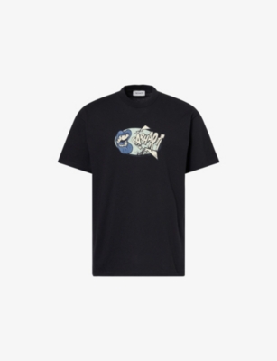 CARHARTT WIP: Louder Brand-Print Cotton-Jersey T-Shirt