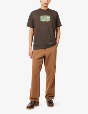CARHARTT WIP: Graphic-Print Crewneck Cotton T-Shirt