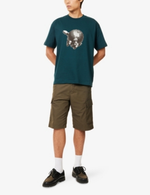 CARHARTT WIP: Saviour Graphic-Print Crewneck Cotton T-Shirt