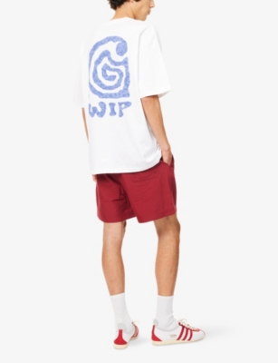 CARHARTT WIP: Helix Crewneck Cotton-Jersey T-Shirt