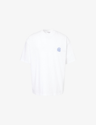 CARHARTT WIP: Helix Crewneck Cotton-Jersey T-Shirt