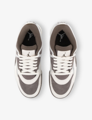 JORDAN: Air Jordan 4 RM Leather Low-Top Trainers