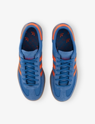 ADIDAS: Handball Spezial Suede and Mesh Low-Top Trainers