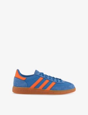 ADIDAS: Handball Spezial Suede and Mesh Low-Top Trainers