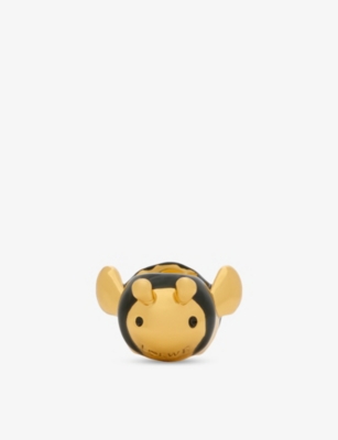 LOEWE: Loewe x Paula's Ibiza Bee Dice Enamelled Brass Charm