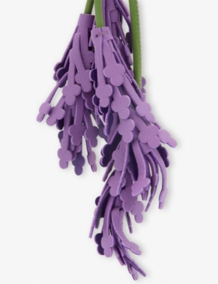 LOEWE: Loewe x Paula's Ibiza Lavender Leather Charm
